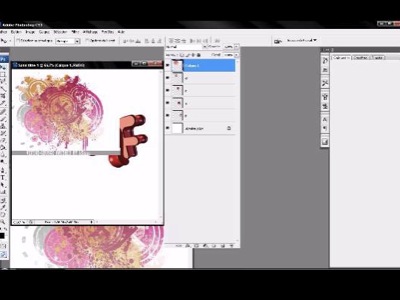 faire un texte en 3D avec Photoshop - informatique