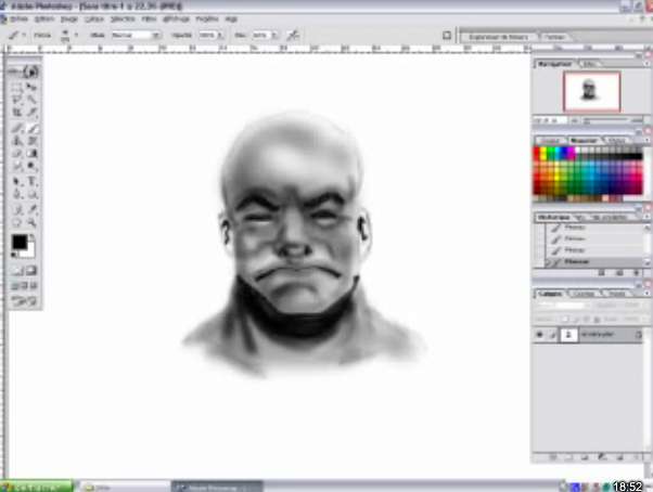 Comment dessiner un buste d'homme sur photoshop. Découvrez ce cours en vidéo de dessin sur photoshop, qui vous montre commet dessiner un buste d'homme sur photoshop.