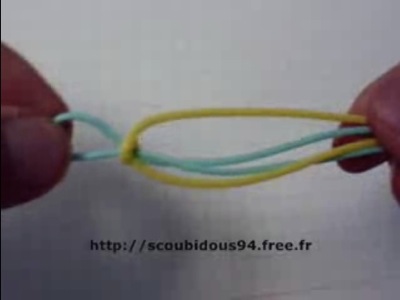 commencer un Scoubidou à boucles